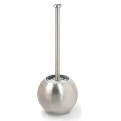 Ерш для унитаза ЛАЙМА, с подставкой в форме шара, нержавеющая сталь, матовый, 601617, фото 1