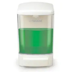 Диспенсер для жидкого мыла ЛАЙМА, наливной, 1 л, ABS-пластик, белый, 601794, фото 1