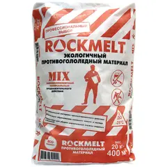 Реагент антигололедный 20 кг, ROCKMELT Mix, до -30С, хлористый натрий + кальций, мешок, фото 1