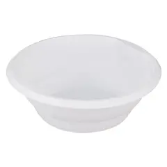 Одноразовые тарелки суповые, КОМПЛЕКТ 50 шт., пластик, 0,5 л, &quot;ЭТАЛОН&quot;, белые, ПП, холодное/горячее, ЛАЙМА, 602651, фото 1