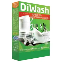 Порошок для мытья посуды в посудомоечных машинах 600 г DIWASH (Дивош), фото 1