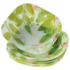 Набор тарелок, 18 шт., цветное стекло, с рисунком, &quot;Workshop Butterflies&quot;, PASABAHCE, 96464УБ, фото 1