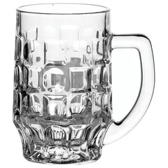 Набор кружек для пива, 2 шт., объем 500 мл, фактурное стекло, &quot;Pub&quot;, PASABAHCE, 55289, фото 1