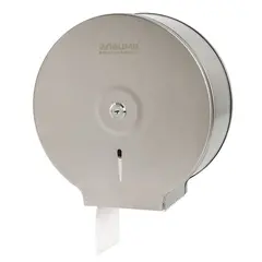 Диспенсер для туалетной бумаги ЛАЙМА PROFESSIONAL ECONOMY (Система T2), малый, нержавеющая сталь, матовый, 605048, фото 1