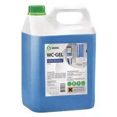 Средство для уборки сантехнических блоков 5,3 кг GRASS WS-GEL, кислотное, гель, 125203, фото 1