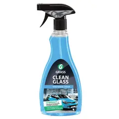 Средство для мытья стекол и зеркал 500 мл GRASS CLEAN GLASS, антистатический эффект, нейтральное, распылитель, 130105, фото 1