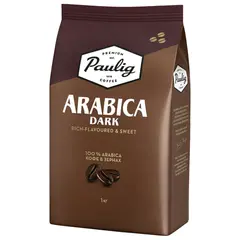 Кофе в зернах PAULIG (Паулиг) &quot;Arabica DARK&quot;, натуральный, 1000 г, вакуумная упаковка, 16608, фото 1