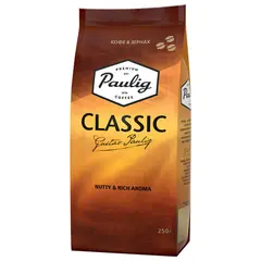 Кофе в зернах PAULIG (Паулиг) &quot;Classic&quot;, натуральный, 250 г, вакуумная упаковка, 16496, фото 1