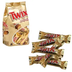 Шоколадные батончики TWIX &quot;Minis&quot;, 184 г, 2263, фото 1