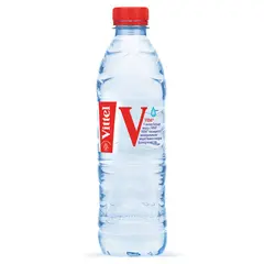 Вода негазированная минеральная VITTEL (Виттель), 0,5 л, пластиковая бутылка, WVTL00-050P24, фото 1