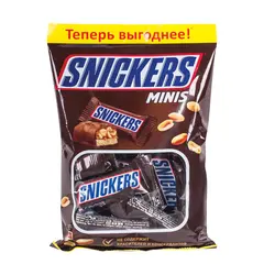 Шоколадные батончики SNICKERS &quot;Minis&quot;, 180 г, 2264, фото 1