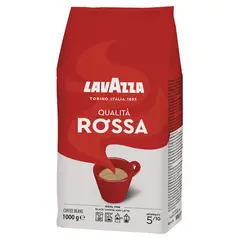 Кофе в зернах LAVAZZA (Лавацца) &quot;Qualita Rossa&quot;, 1000 г, вакуумная упаковка, 3638/3590, фото 1
