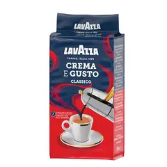 Кофе молотый LAVAZZA (Лавацца) &quot;Crema e Gusto&quot;, натуральный, 250 г, вакуумная упаковка, 3876, фото 1