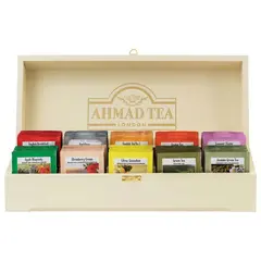 Чай AHMAD (Ахмад) &quot;Contemporary&quot;, набор в деревянной шкатулке, ассорти 10 вкусов по 10 пакетиков по 2 г, Z583, фото 1