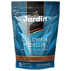Кофе растворимый JARDIN &quot;Colombia medellin&quot;, сублимированный, 150 г, мягкая упаковка, фото 1