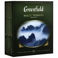 Чай GREENFIELD (Гринфилд) &quot;Magic Yunnan&quot; (&quot;Волшебный Юньнань&quot;), черный, 100 пакетиков в конвертах по 2 г, 0583-09, фото 1