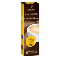 Капсулы для кофемашин TCHIBO Cafissimo Caffe Crema Mild, натуральный кофе, 10 шт. х 7 г, EPCFTCCM0007K, фото 1