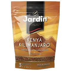 Кофе растворимый JARDIN &quot;Kenya Kilimanjaro&quot; (&quot;Кения Килиманджаро&quot;), сублимированный, 150 г, мягкая упаковка, 1018-14, фото 1