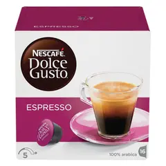 Капсулы для кофемашин NESCAFE Dolce Gusto Espresso, натуральный кофе 16 шт. х 6 г, 5219839, фото 1