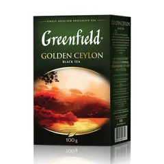 Чай GREENFIELD (Гринфилд) &quot;Golden Ceylon ОРА&quot;, черный, листовой, 100 г, 0351, фото 1