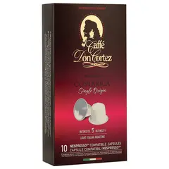 Капсулы для кофемашин NESPRESSO COSTARICA, натуральный кофе, 10 шт. х 5,2 г, DON CORTEZ, фото 1