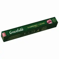 Чай в капсулах GREENFIELD &quot;Raspberry Cream&quot;, травяной, гибискус и малина, 10 шт. х 2,5 г, 1365-10, фото 1