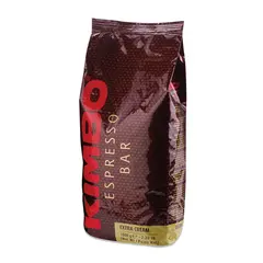Кофе в зернах KIMBO &quot;Extra Cream&quot; (Кимбо &quot;Экстра Крим&quot;), натуральный, 1000 г, вакуумная упаковка, фото 1
