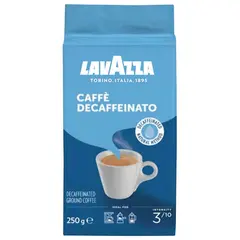 Кофе молотый LAVAZZA (Лавацца) &quot;Decaffeinato&quot;, без кофеина, 250 г, вакуумная упаковка, 1000, фото 1