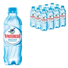 Вода негазированная минеральная &quot;ЧЕРНОГОЛОВСКАЯ&quot;, 0,33 л, пластиковая бутылка, фото 1