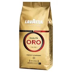 Кофе в зернах LAVAZZA (Лавацца) &quot;Qualita Oro&quot;, натуральный, арабика 100%, 500 г, вакуумная упаковка, 1936, фото 1
