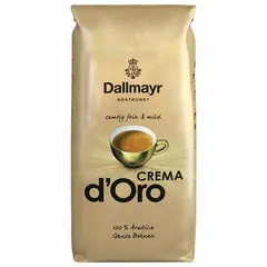Кофе в зернах DALLMAYR (Даллмайер) &quot;Crema d`Oro&quot;, арабика 100%, 1000г, вакуумная упаковка, ш/к 52729, 527000000, фото 1
