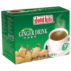 Имбирный напиток с медом быстрорастворимый &quot;Ginger Drink&quot;, 10 саше по 18 г, GOLD KILI, 1901, фото 1