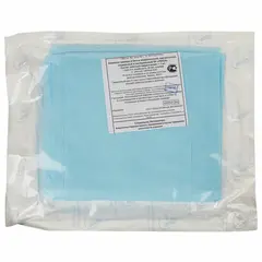Простыня ГЕКСА стерильная, 140х200 см, спанбонд 25 г/м2, голубая, фото 1