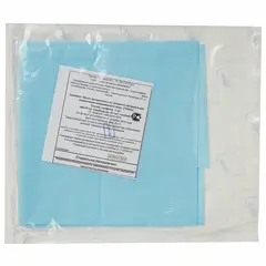 Простыня ГЕКСА стерильная, 70х80 см, спанбонд 42 г/м2, голубая, фото 1