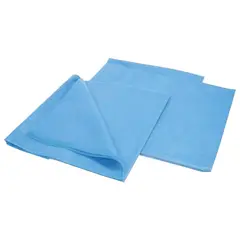 Комплект постельного белья КХ-19 ГЕКСА одноразовый нестерильный, 3 предмета, 25 г/м2, голубой, фото 1