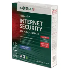 Антивирус KASPERSKY &quot;Internet Security&quot;, лицензия на 2 устройства, 1 год, продление, бокс, KL1941RBBFR, фото 1