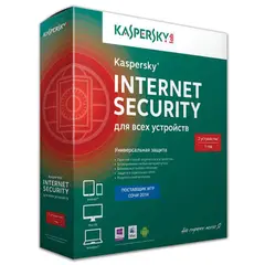 Антивирус KASPERSKY &quot;Internet Security&quot;, лицензия на 2 устройства, 1 год, бокс, KL1941RBBFS, фото 1