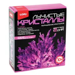 Набор для изготовления лучистых кристаллов &quot;Фиолетовый кристалл&quot;, реагент, краситель, LORI, Лк-007, фото 1