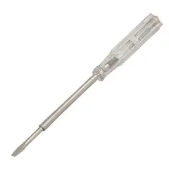 Отвертка-индикатор 180 мм, SPARTA, 100–500В, для определения напряжения в сетях, 130605, фото 1