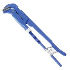 Ключ трубный рычажный №1, СИБРТЕХ, литой, регулируемый захват 10-36 мм, L=300 мм, 15758, фото 1