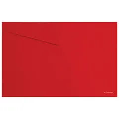Папка-конверт с кнопкой ERICH KRAUSE &quot;Classic&quot;, A4, до 120 листов, непрозрачная, красная, 0,18 мм, 47108, фото 1