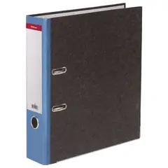 Папка-регистратор ERICH KRAUSE, с мраморным покрытием, &quot;содержание&quot;, 70 мм, синий корешок, 408, фото 1
