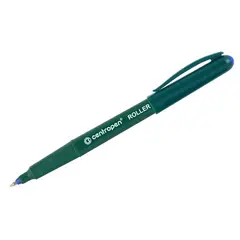 Ручка-роллер Centropen &quot;4615&quot; синяя, 0,5мм, трехгран., одноразовая, фото 1