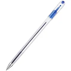 Ручка шариковая MunHwa &quot;Option&quot; синяя, 0,5мм, штрих-код, фото 1