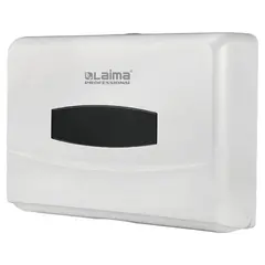 Диспенсер для полотенец LAIMA PROFESSIONAL (Система H2), Interfold, малый, белый, ABS-пластик, 606678, фото 1