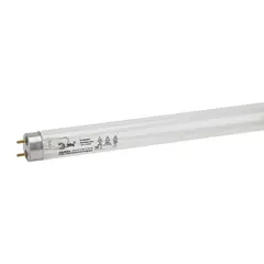 Лампа БАКТЕРИЦИДНАЯ ультрафиолетовая ЭРА UV-С, 15 Вт, G13, трубка 45 см, 48972, Б0048972, фото 1
