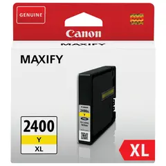 Картридж струйный CANON (PGI-2400XLY) iB4040/MB5040/MB5340, желтый, оригинальный, ресурс 1500 стр., 9276B001, фото 1