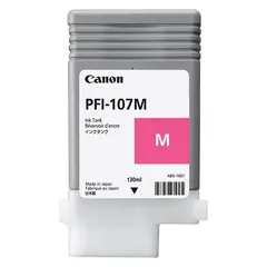 Картридж струйный CANON (PFI-107M) iPF680/685/780/785, пурпурный, оригинальный, 130 мл, 6707B001, фото 1