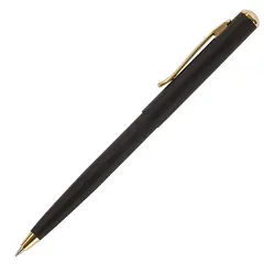 Ручка бизнес-класса шариковая BRAUBERG Maestro, СИНЯЯ, корпус черный с золот., линия, 143470, фото 1