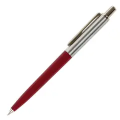 Ручка бизнес-класса шариковая BRAUBERG Soprano, СИНЯЯ, корпус серебристый с бордовым,, 143485, фото 1